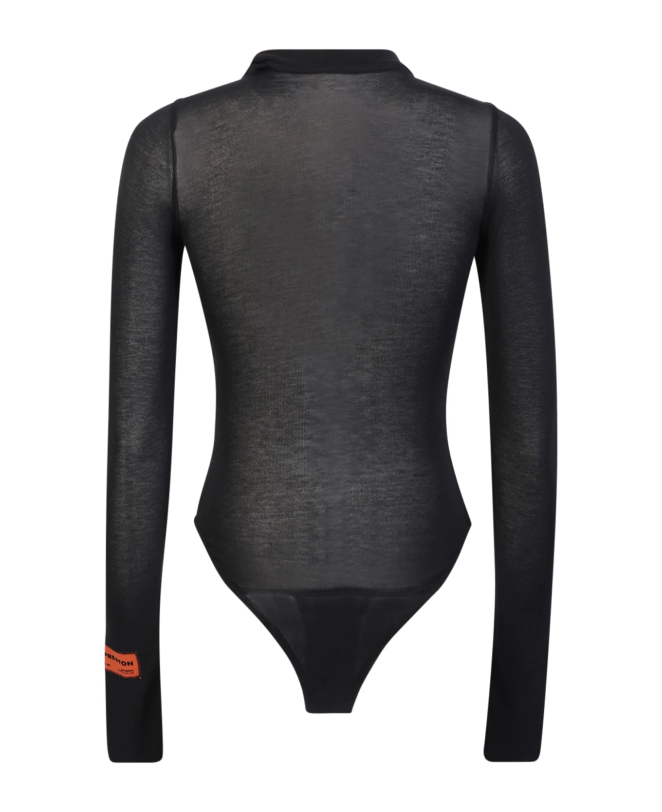 Black Logo-embroidered Body 2 Black Logo-embroidered Body - Image 2