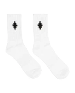 'cross Sideway' Socks