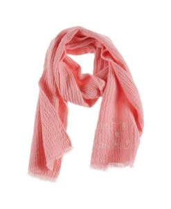 Acne Studios Logo Embroidered Scarf