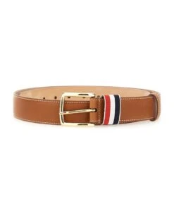 "35mm Belt Rwb Loop" Leather Belt