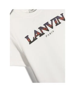 Lanvin T-shirt Bianca In Jersey Di Cotone Bambino -Italist Store db86a4be1fd6306d839cd34836e7f495