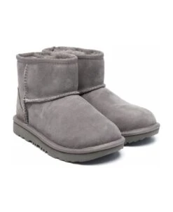Ugg Grey Wool Ankle Boots