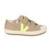 Veja Brown Sneakers For Kids With Logo