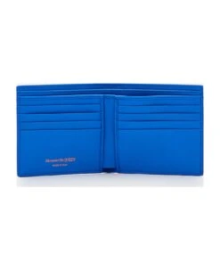 Alexander McQueen Leather Billfold Wallet -Italist Store dd8600ab7c7b122a8baa9ed7fa3b5804