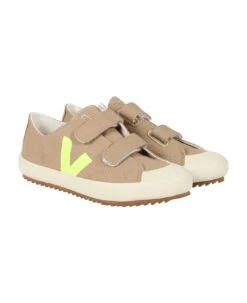 Veja Brown Sneakers For Kids With Logo -Italist Store de5b354836f40a874f3312db7ae0f080