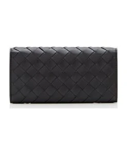 Bottega Veneta Large Flap Leather Wallet Intreccio Piccolo -Italist Store e11786d3eb4dc9dd878a9b3c360d0911