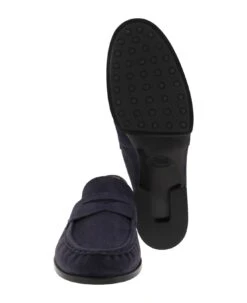 Tod's Suede Leather Moccasin -Italist Store e24c0e3bd1626ca392a39cc8a65704aa