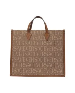 Versace Allover Tote Bag