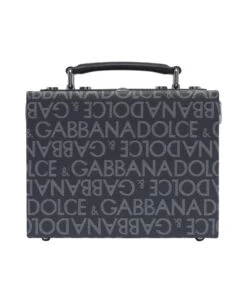 Dolce & Gabbana Coated Jacquard Box Bag