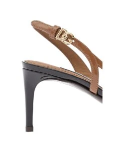 Dolce & Gabbana 60 Mm Heel Lollo Last Sling Back In Patent Leather Enriched With Toe In Contrast -Italist Store e666f5424cd52678c7e687c58dd19721 1