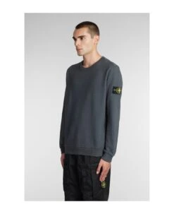 Stone Island Sweatshirt In Grey Suede And Fabric -Italist Store e692aae2f5bdc75e0018797c217ad8ee