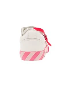 Off-White White Low Top Velcro Sneakers With Zip Tie Logo Detail In Leather Girl -Italist Store e6df6249a0f295f6cdb708cb46bf6d24