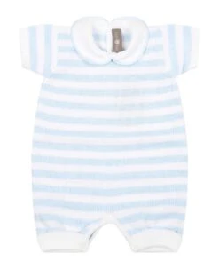 White Romper For Baby Boy