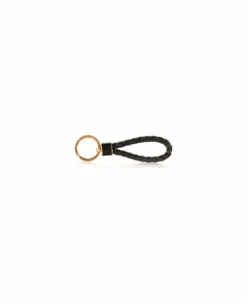 Bottega Veneta Woven Leather Key Holder
