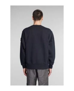 Stone Island Sweatshirt In Blue Cotton -Italist Store ea9dd8aa82be49b6a32037b075a1a41b