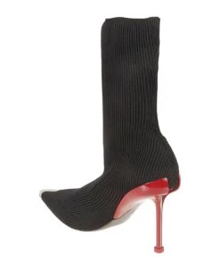 Alexander McQueen Rib Knit Boots -Italist Store eb5c7592f4a6a68d86c76151bf73a77c