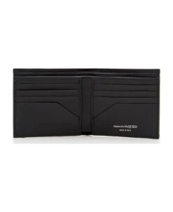 Alexander McQueen Leather Billfold -Italist Store ec94ac06a7719a0de17e5b3c8ffafaa8