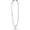 Pearl Necklace With Cross
