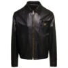 Versace Blouson Leather Solid Leather + Embrodiery Inside