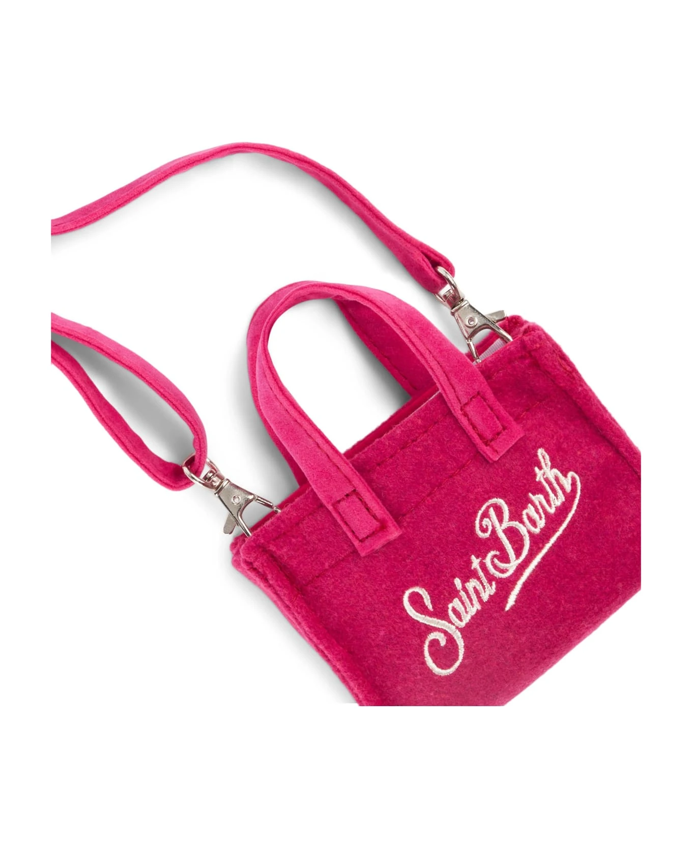 MC2 Saint Barth Wool Fluo Pink Key Holder 2 MC2 Saint Barth Wool Fluo Pink Key Holder - Image 2