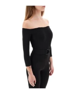 Norma Kamali Catsuit With Additional Belt -Italist Store eea379e22ad571ba86bf89ccf1f73dda