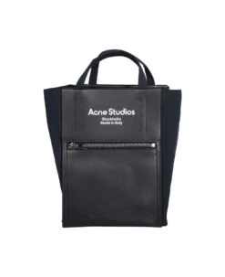 Acne Studios Papery Tote Bag In Black