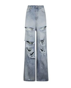 VETEMENTS Destroyed Baggy Jeans