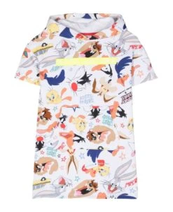 White/multicolor Dress Girl