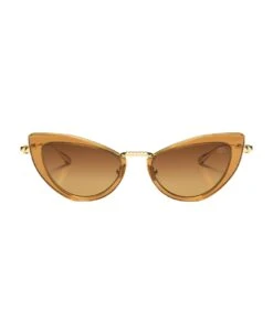Viii - Gold / Crystal Brown Sunglasses