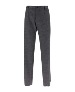 Dolce & Gabbana Stretch Wool Blend Pants