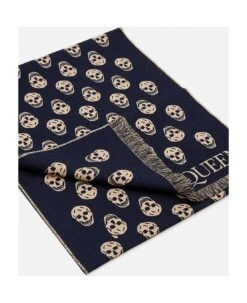 Alexander McQueen Multiskull Scarf -Italist Store f09371b3ac4248fe9dc7aceb49e90252