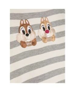 Beige Dress In Jersey And Tulle With Chip And Dale Monnalisa Girl -Italist Store f175988eb70bd49bf7898b136be333cc