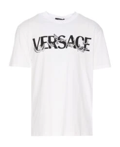 Versace Barocco Silhouette Logo T-shirt
