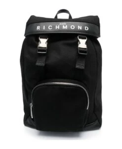 John Richmond Backpack With Front Logo