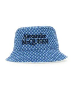 Alexander McQueen Polka Dots Skull Hat