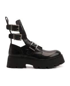 Alexander McQueen Rave Leather Boots