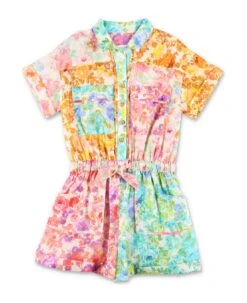 Zimmermann Raie Spliced Playsuit