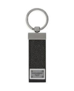 Dolce & Gabbana St.dauphine Leather Key Ring