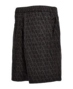Valentino Garavani 'toile Iconographe' Valentino Bermuda Shorts -Italist Store f4e8a5802babc087462cddd83883d75b