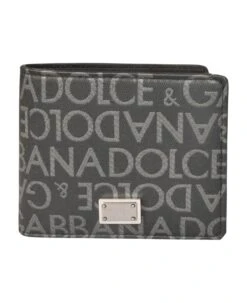 Dolce & Gabbana Logo All-over Bifold Wallet