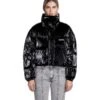 Telia Puffer In Black Polyamide