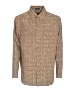 Versace Logo Monogram Shirt