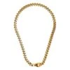 Alexander McQueen Gold Skull Chain Necklace