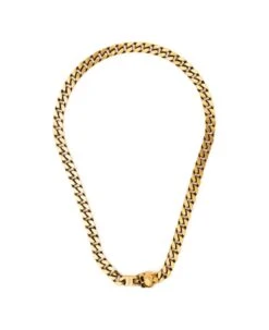 Alexander McQueen Gold Skull Chain Necklace