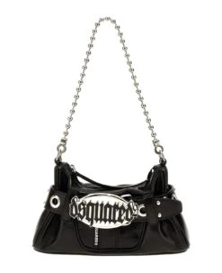 'gothic Dsquared2 Belt' Shoulder Bag