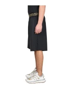 Versace Long Sea Bermuda Board Greek -Italist Store f8bbef0addab409ae83dd21fa92fbe18