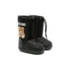 MOSCHINO Teddy Bear Patch Snow Boots