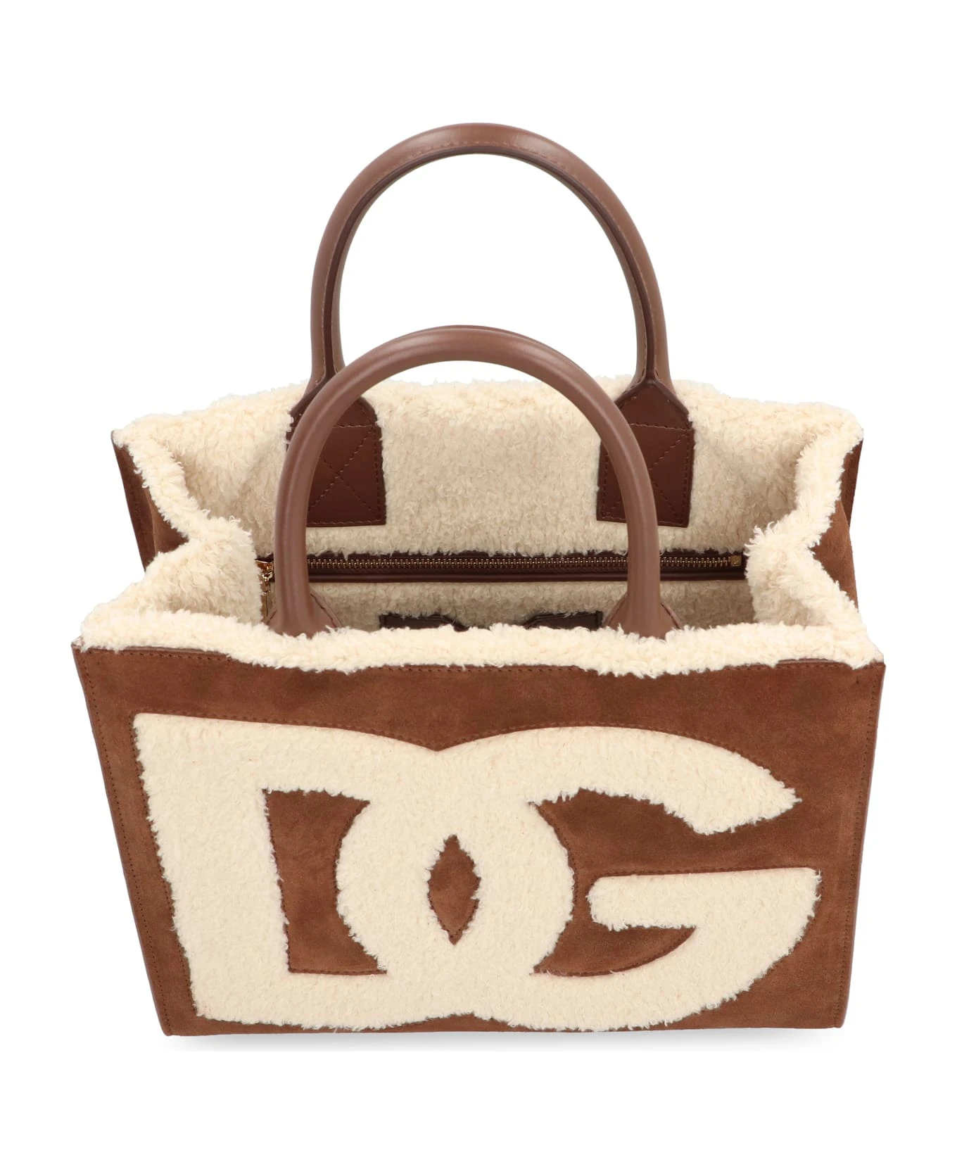 Dolce & Gabbana Suede Tote Bag 5 Dolce & Gabbana Suede Tote Bag - Image 5