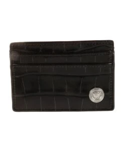 Versace Logo Detail Card Holder