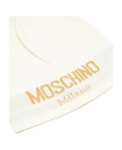 MOSCHINO Logo Detailed Knit Beanie -Italist Store fac446f0e3d31752e30046bebf55ad62
